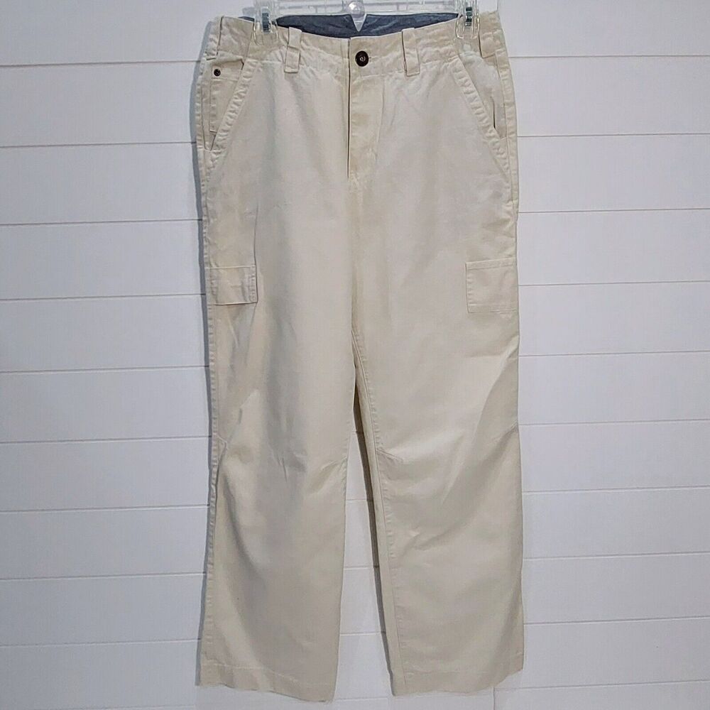Hurley Womens Highrider Pants Size 9 Beige Casual Workwear Chino Pants